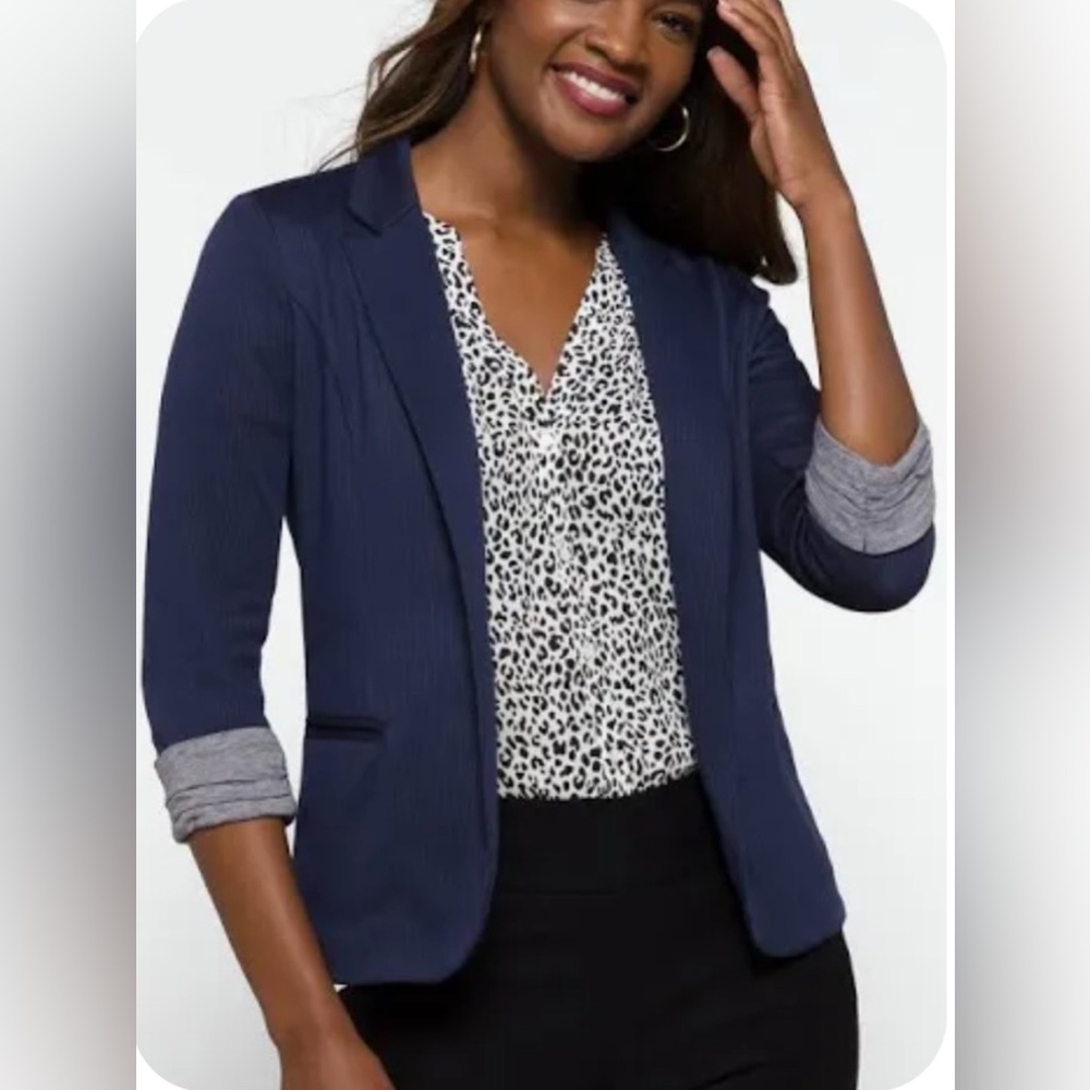 Skies Are Blue Asa Knit Blazer